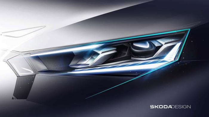 Με προβολείς Matrix LED τα ανανεωμένα Skoda Scala και Kamiq 